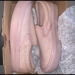 Pink slip on Vans